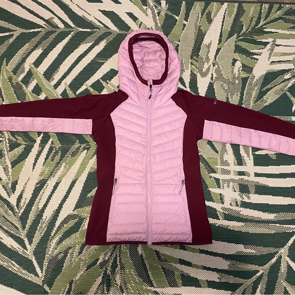 COLUMBIA POWDER LITE HYBRID-SPORTSWEAR JACKET SMALL